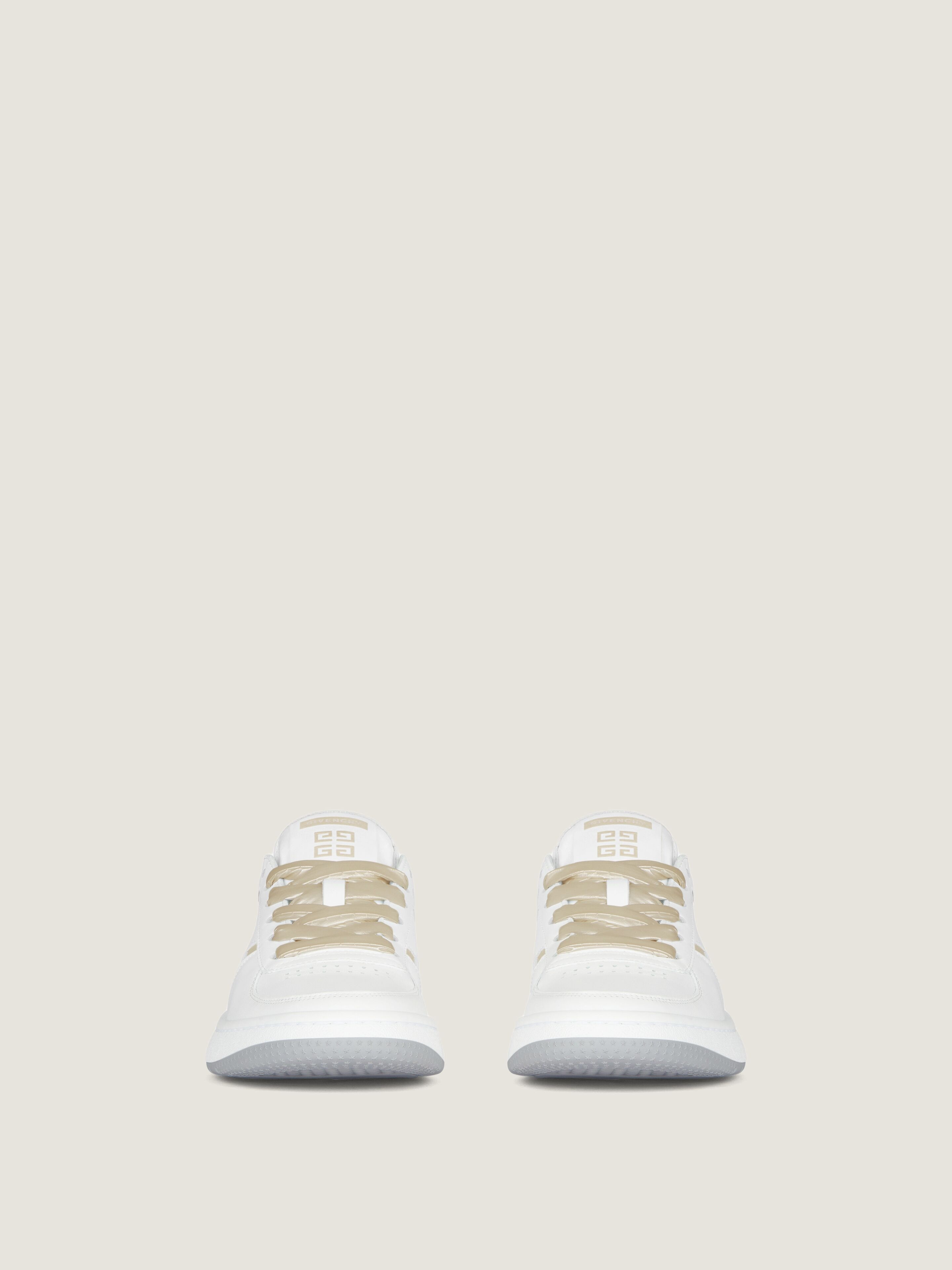 G Move sneakers in mixed leathers